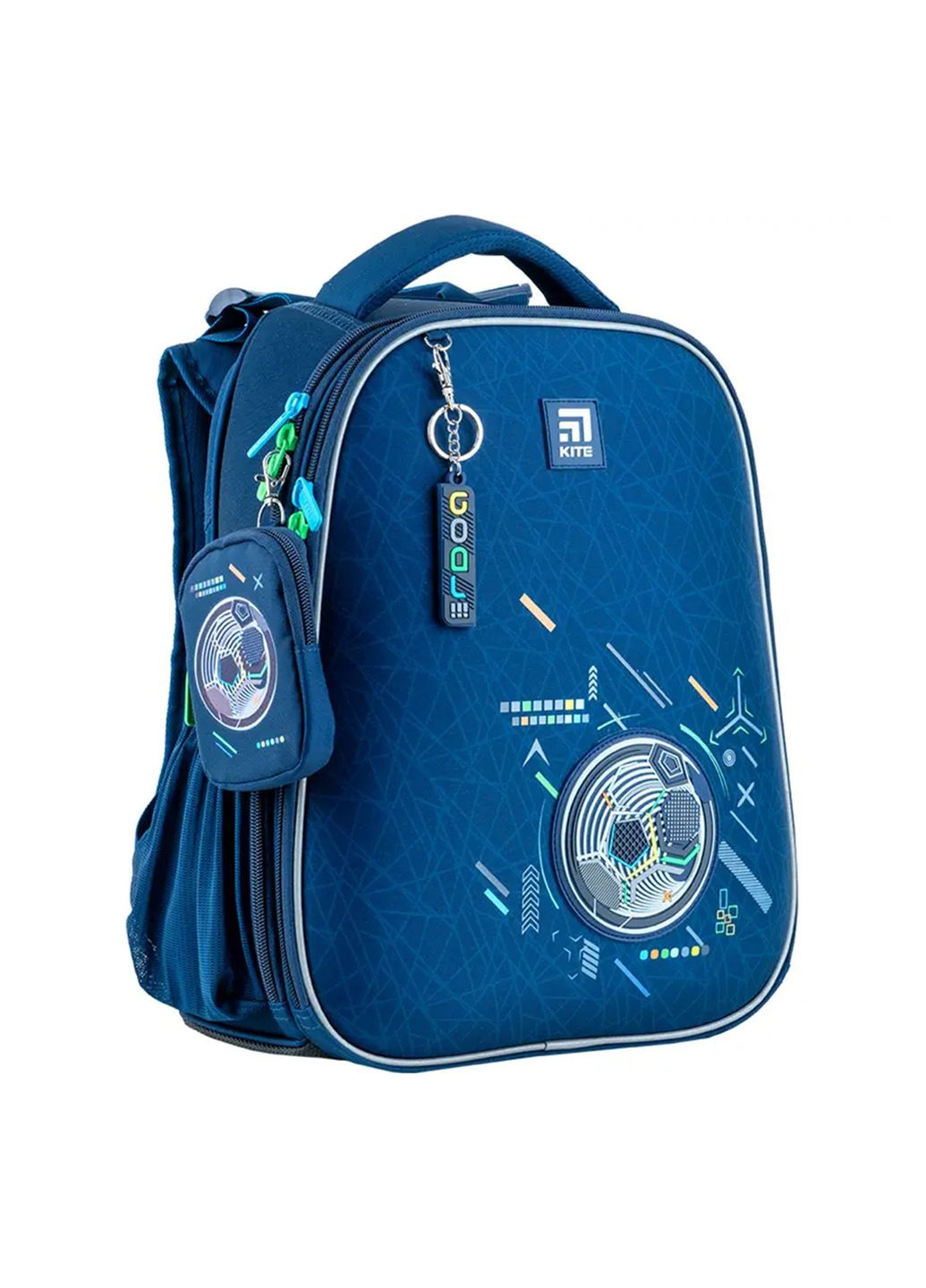 Рюкзак Education каркасний 531 Goal колір синій ЦБ-00254209 Kite (296093487)