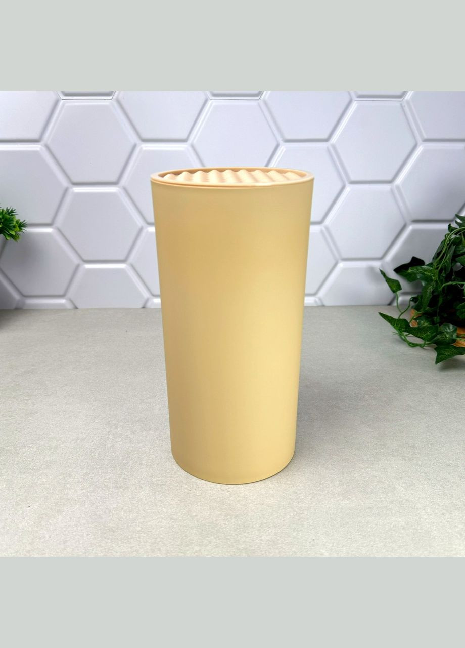 Круглое бежевое бревно для ножей Бета No Brand (303212416)