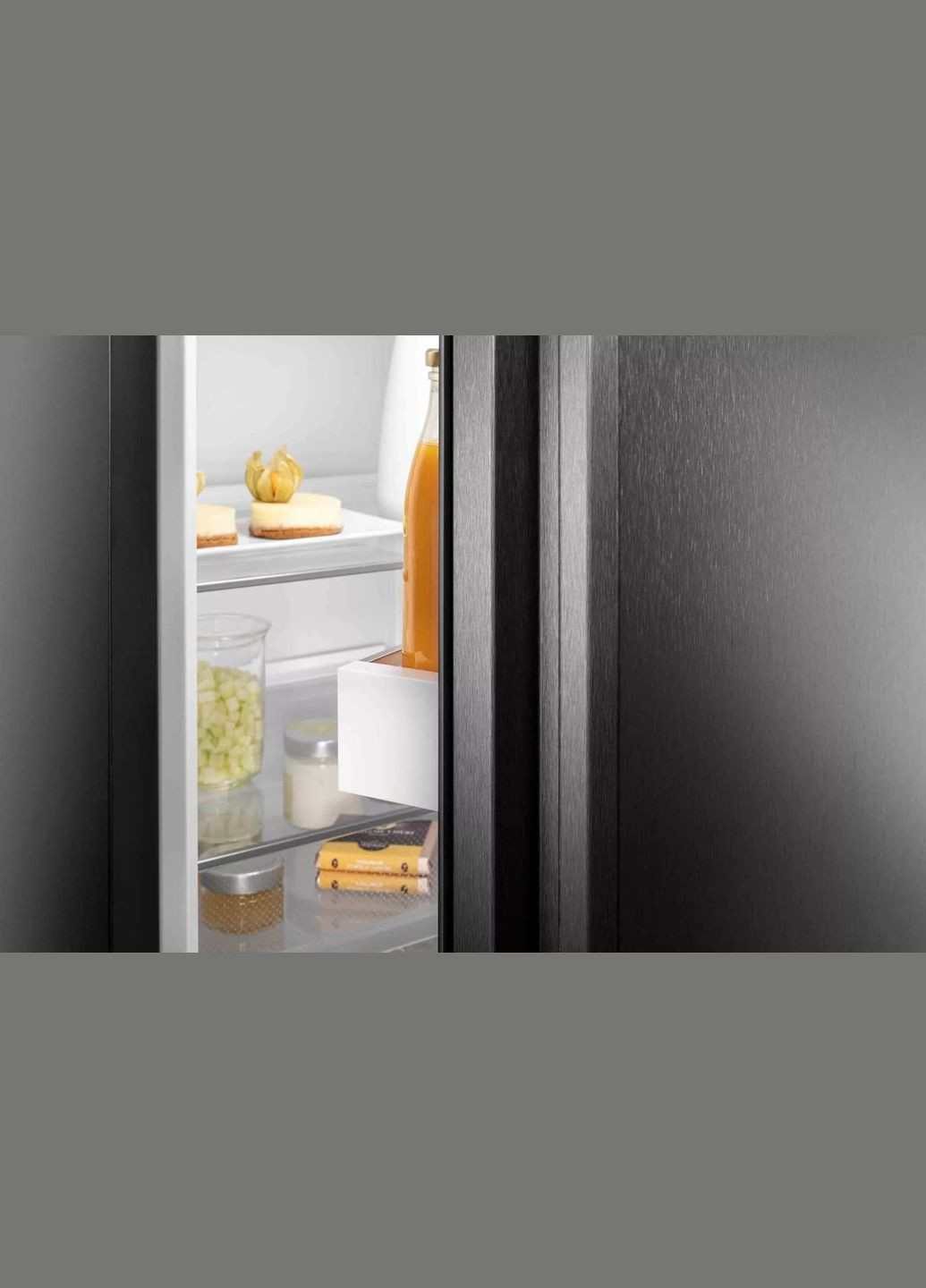 Холодильник із нижн. мороз., 201.5x59.7х67.5, холод.відд.-266л, мороз.відд.-94л, 2дв., А+++, NF, диспл внутр., чорний LIEBHERR (314834496)