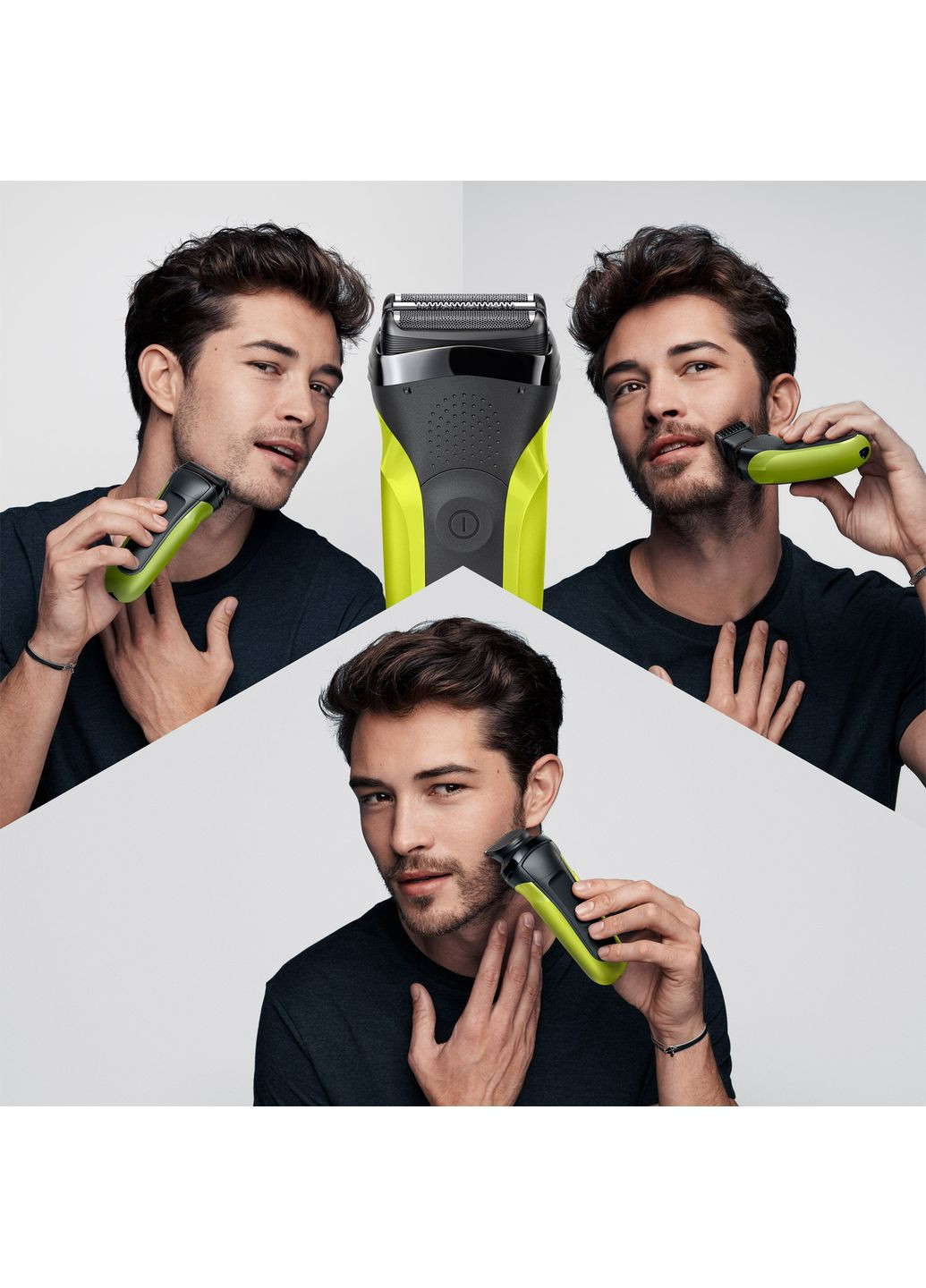 Електробритва Series 3 300BT Black/Green Braun (363832260)