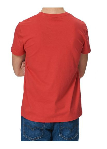 Червона футболка з коротким рукавом Gant Regular