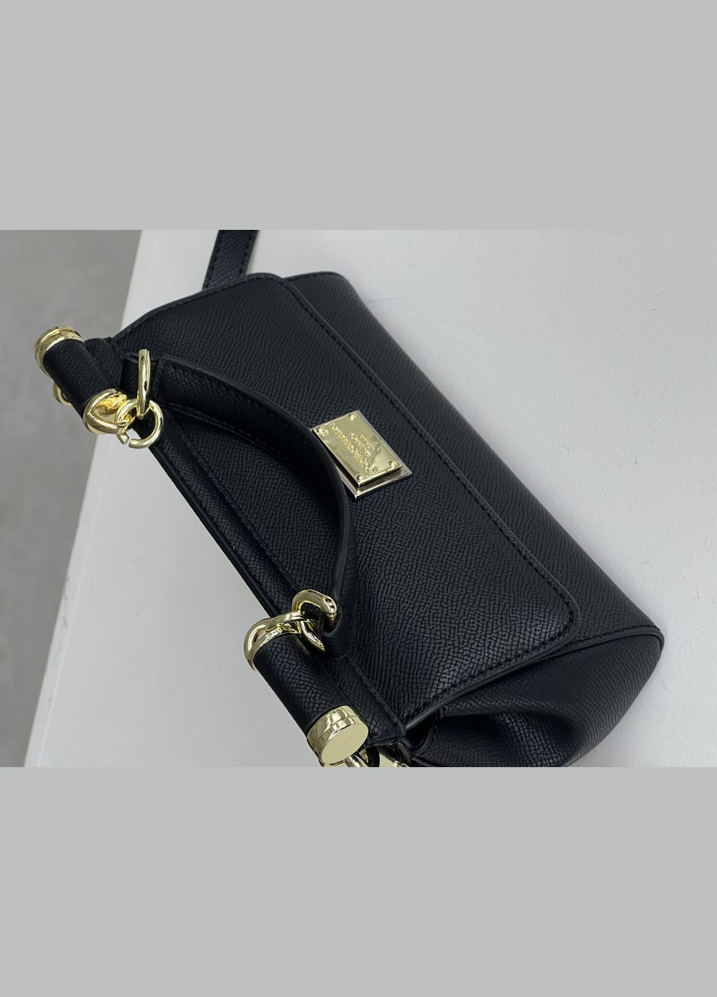 Сумка Дольче Габана Sicily - Premium чорний 19сm No Brand (322394084)