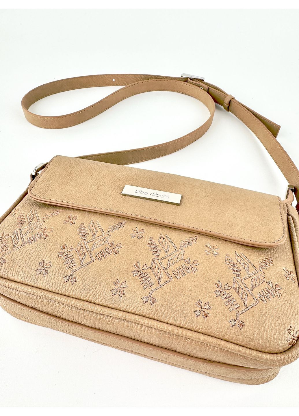 Сумка через плече 250151 капучино Alba Soboni (354700270)