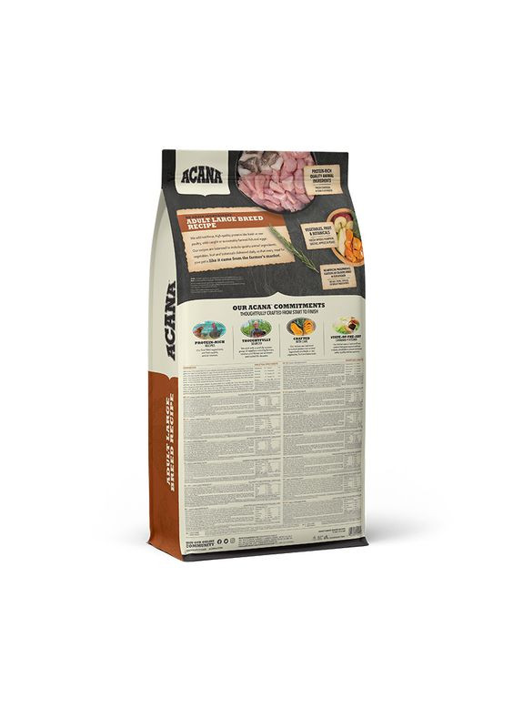 Сухой корм для собак Adult Large Breed Recipe для взрослых собак крупных пород 17 кг (a52117) Acana (280951589)
