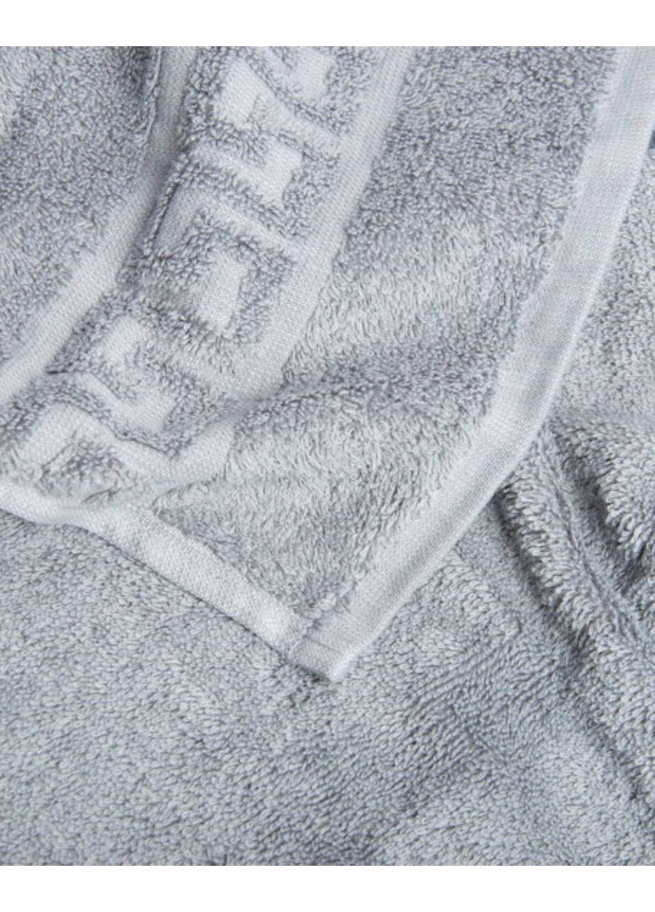 Полотенце махровое 70х140 см IDEIA однотонный серый