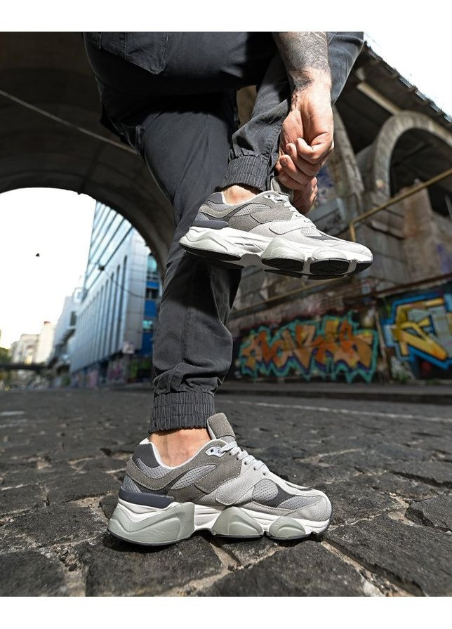 Серые демисезонные мужские демисезонные кроссовки серые Freedom