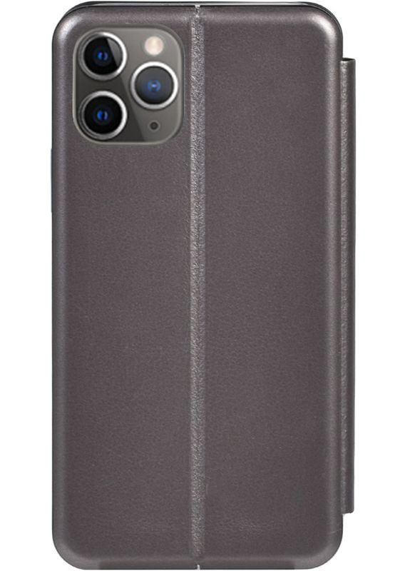 Чехолнакладка Book Rounded Leather Case Apple iPhone 11 Pro Max Gray Toto (301783425)