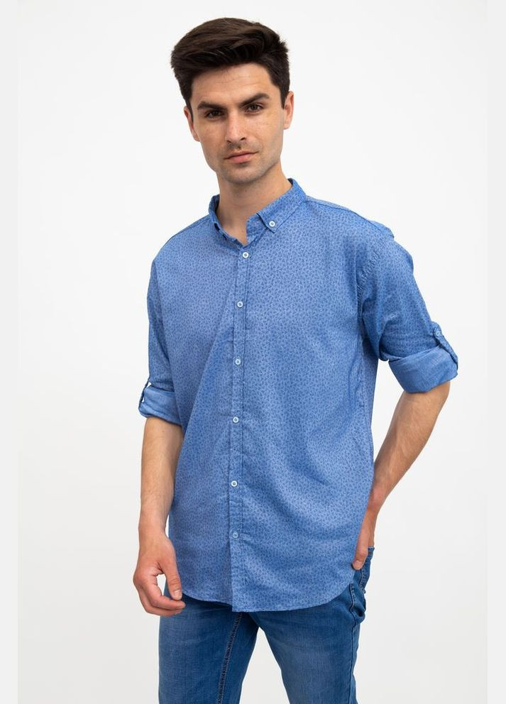 Голубой рубашка Time of Style