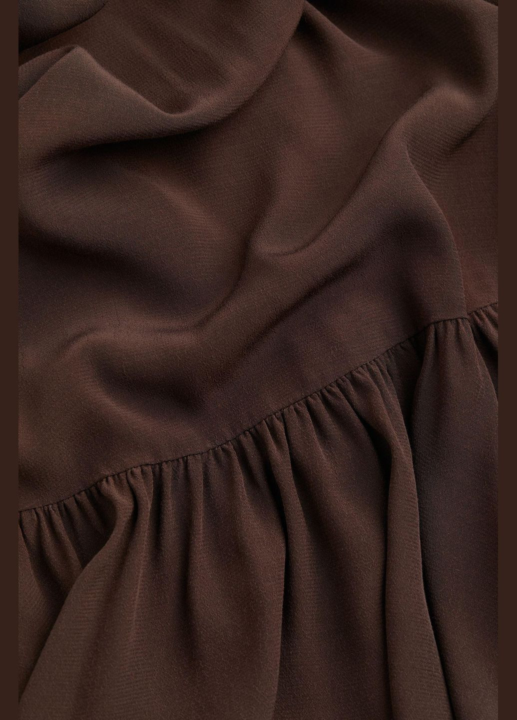 Темно-коричневое платье демисезон,темно-коричневый, H&M