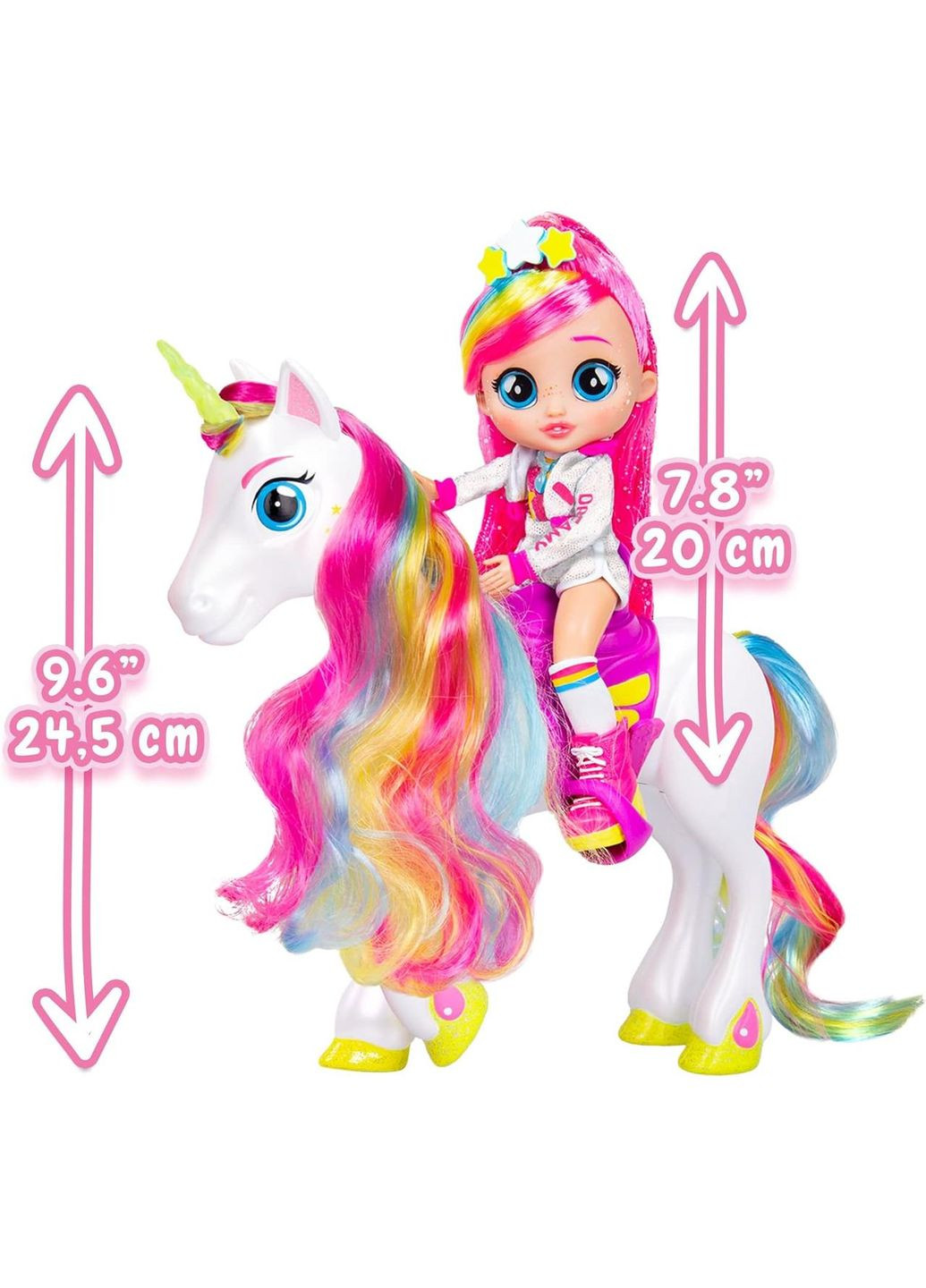 Игровой набор Кукла Дрими и единорог Рим Оригинал BFF Dreamy & Rym Cry Babies (365251582)