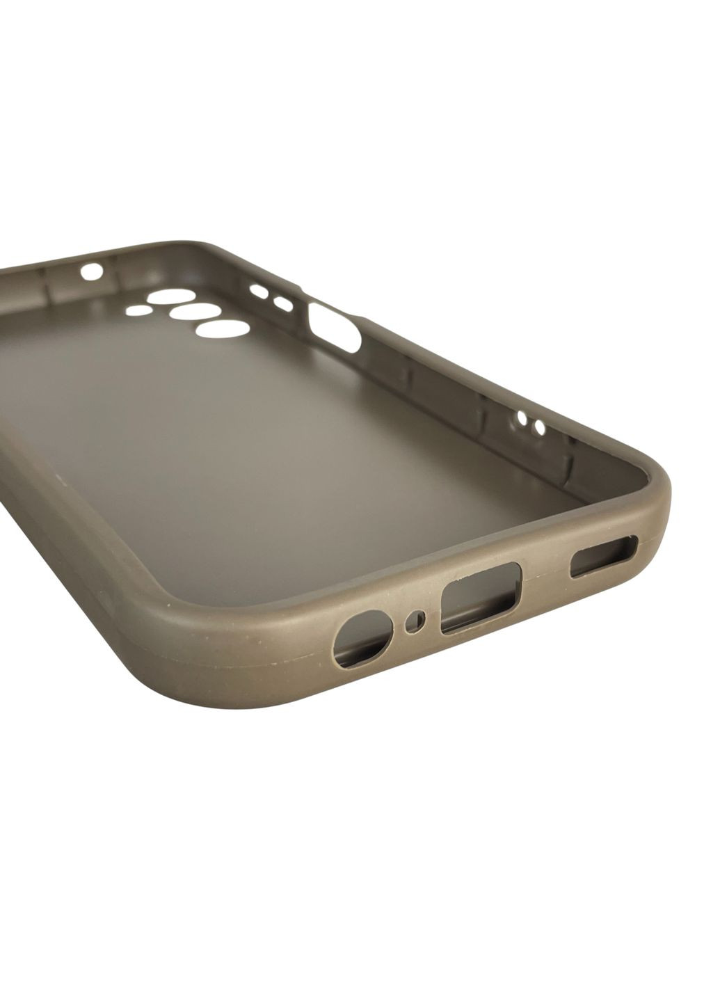 Чехол силиконовый Soft Touch с 3D принтом для Galaxy A14 4G (SM-A145F) коричневый (Полная защита камеры) Samsung (373670743)