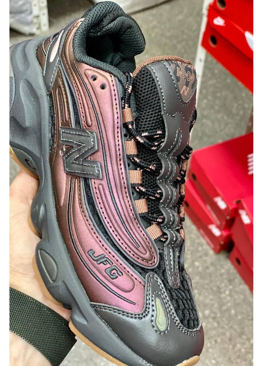 КРОССОВКИ ЖЕНСКИЕ NEW BALANCE X JOE FRESHGOODS 1000 BLACK ICE НЬЮ БЕЛАНС 1000 No Brand чёрные демисезоны (368868724)