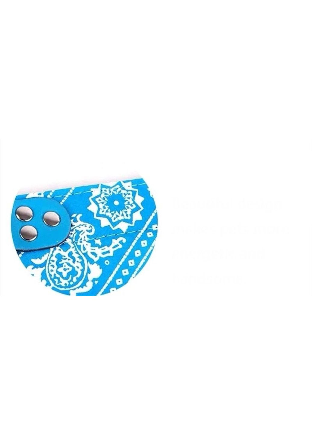 Ошейник-бандана для собак и кошек Light Blue Size S Xtep (320953168)