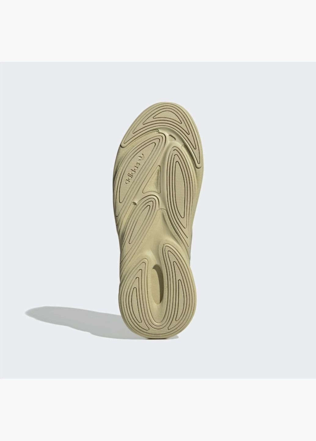 Бежевые всесезонные кроссовки унисекс ozelia savanna beige gv7685 adidas