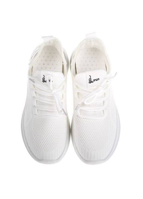 Белые демисезонные кроссовки 184680 Lonza