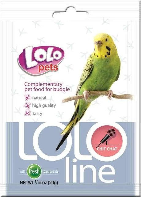 Витаминная смесь для волнистых попугаев LOLOLine Говори-говори 20 гр LO-72141 LoloPets (266274316)