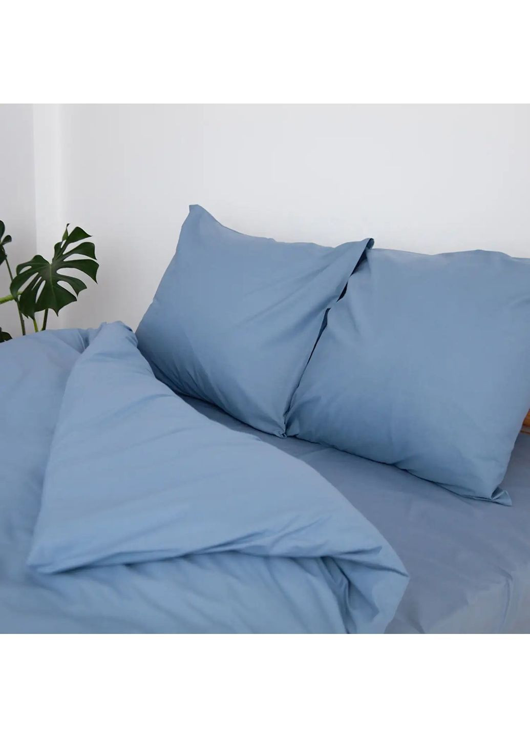 Комплект полуторный постельного белья с наволочками 70*70 см, 115 гр/м2 Стокгольм Синий (13710150215) ТЕП (364100228)