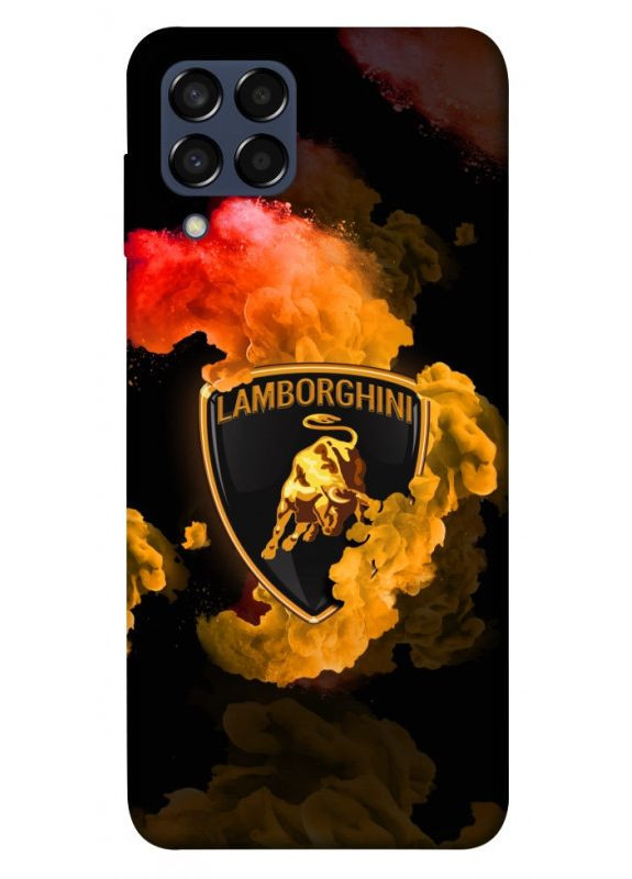 Чехол с принтом для Samsung Galaxy M33 5G / для Samsung галакси М33 Lamborghini logo No Brand (338607957)
