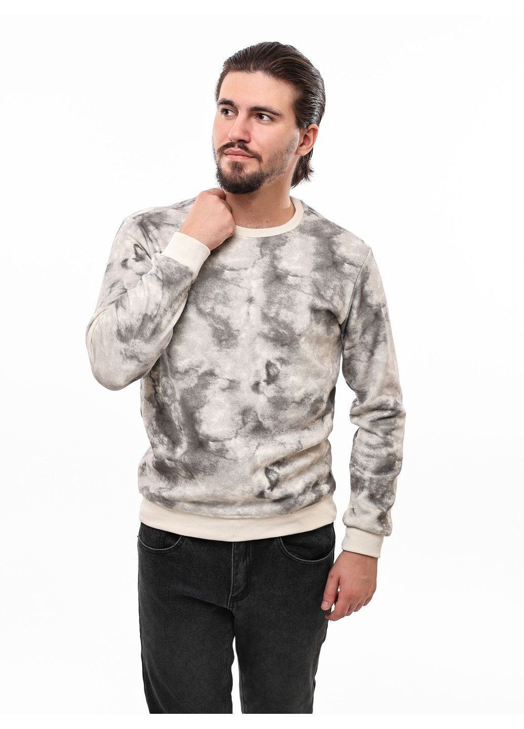 Молочный свитшот мужской (364926916)