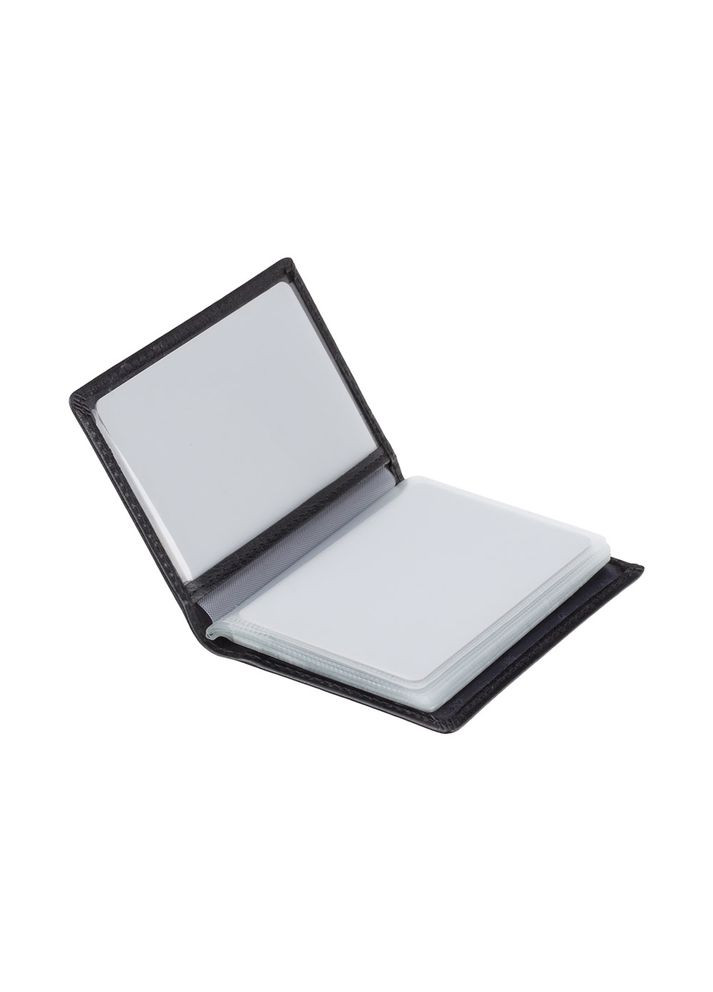 Кожаная визитница чёрного цвета TC1 BLK Visconti (305834227)