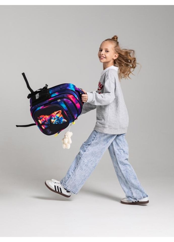 Шкільний рюкзак Водонепронекний З ортопедичною спинкою Жіночий 30х18х37 см 17 л (05320601) SkyName (361968658)