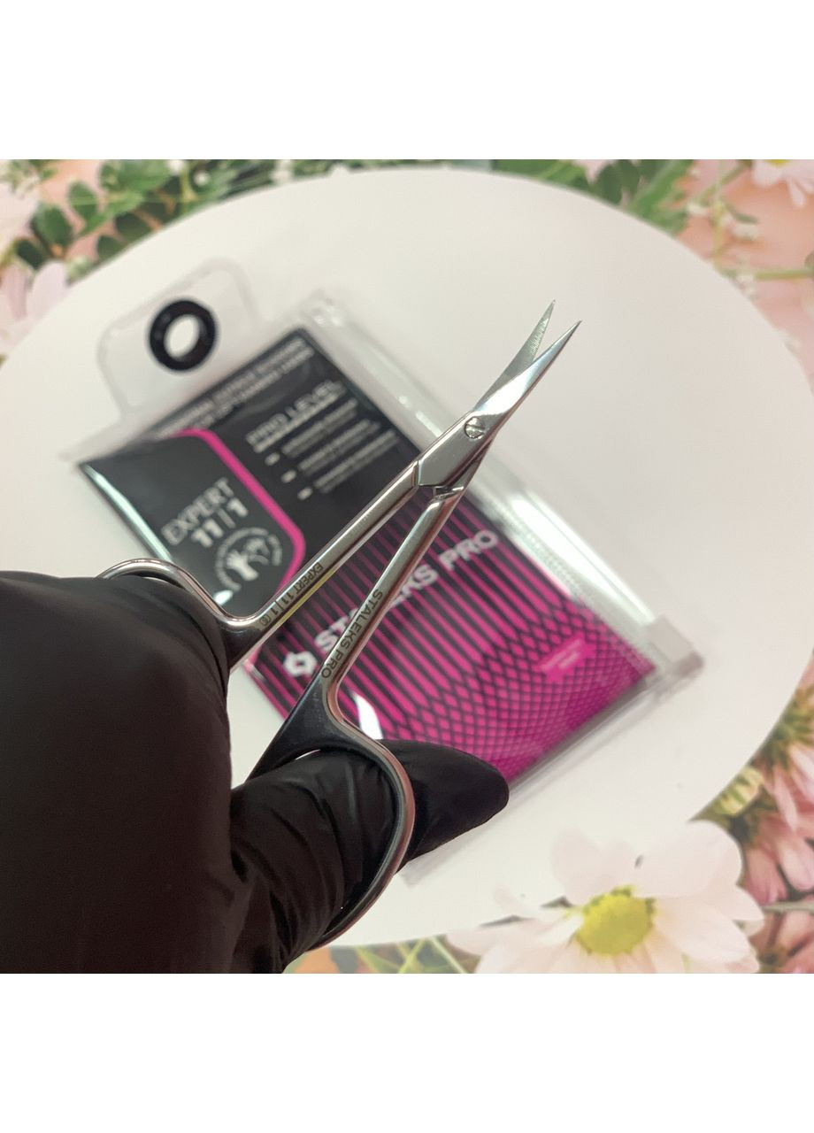 Ножницы профессиональные для кутикулы для левши EXPERT 11 TYPE 1 (18 мм) SE-11/1 Staleks (372689076)