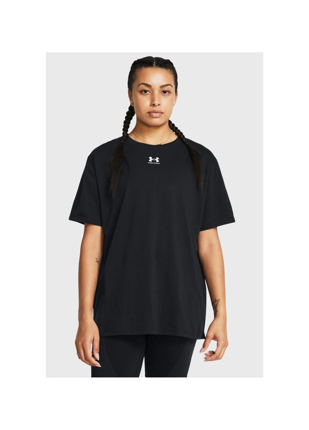 Футболка женская Campus Oversize (1387193-001) Under Armour - (370780345)