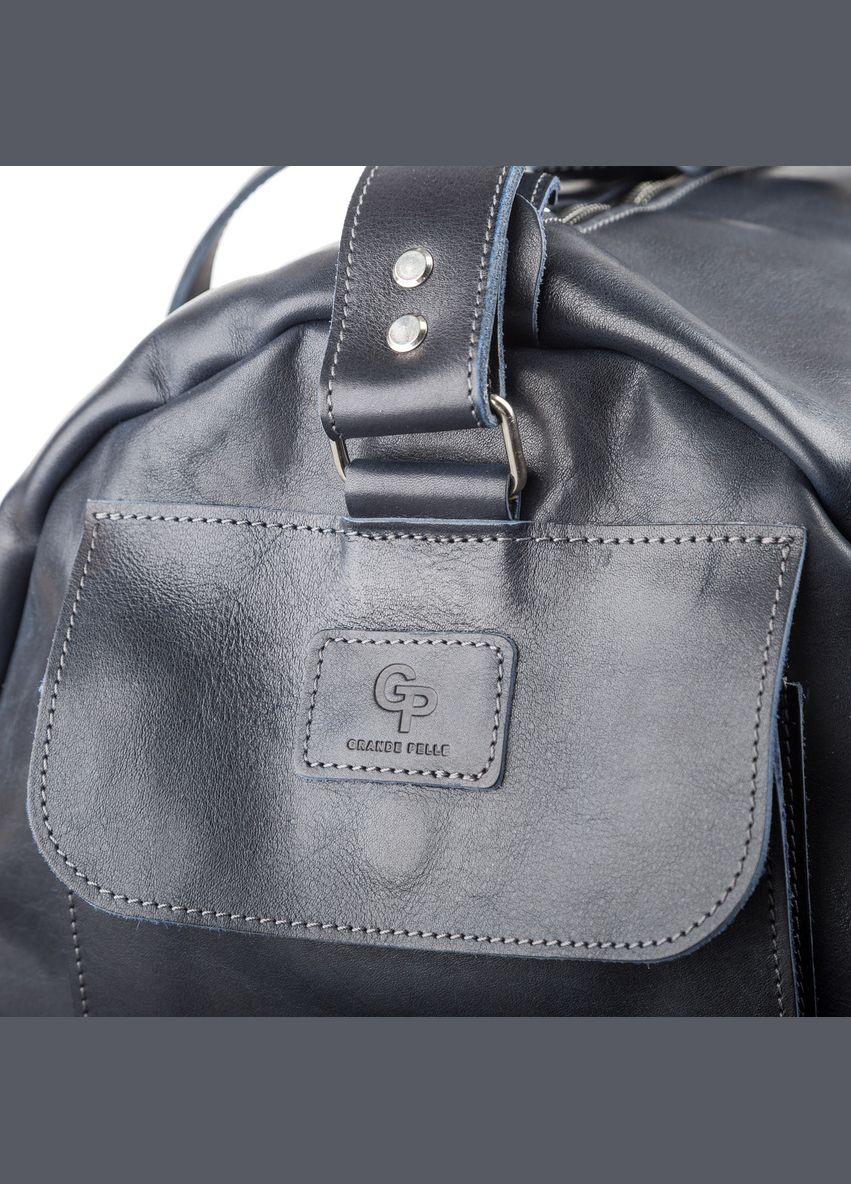 Сумка дорожная 11049 Синяя Grande Pelle (297129716)