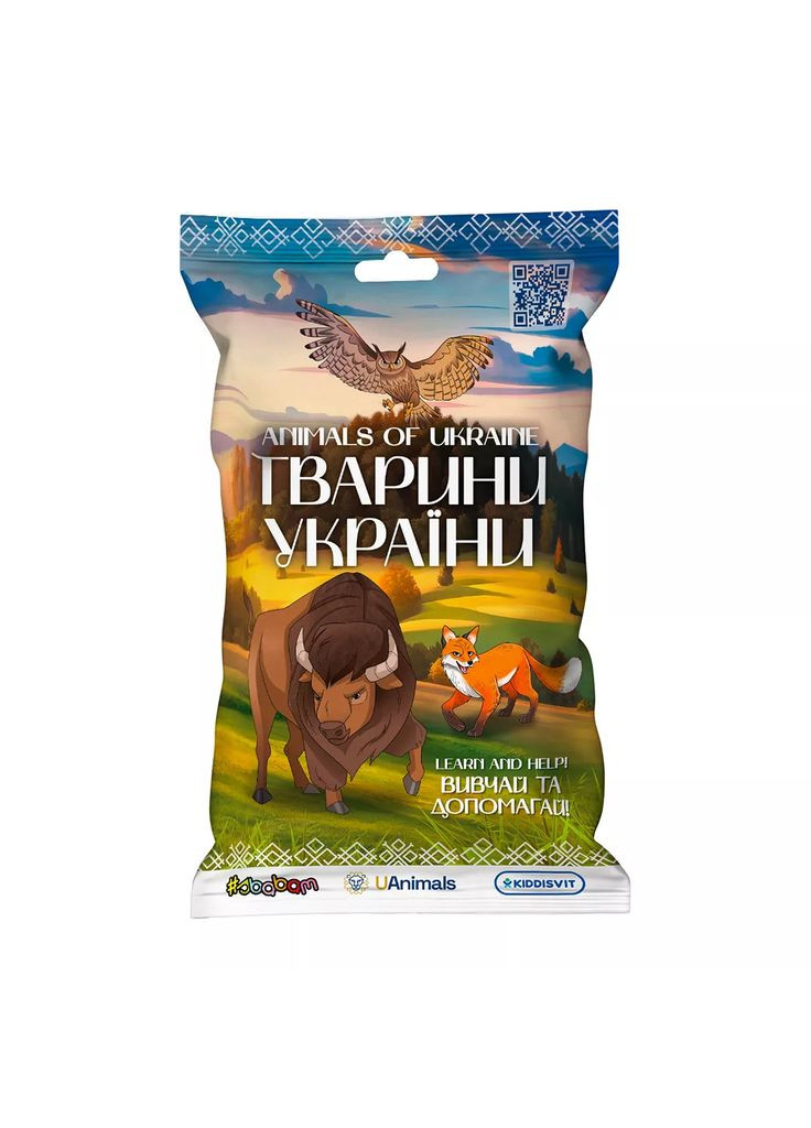 Игрушка-антистресс-сюрприз Животные Украины в ассортименте (1/CN25) #sbabam (346998980)