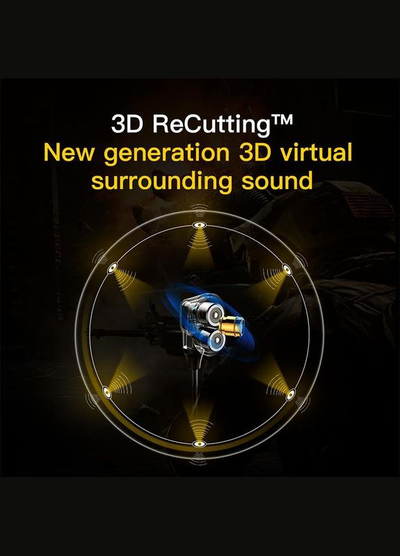 Наушники Immersive Virtual 3D gaming H08 (NGH0801) Baseus (282928363)
