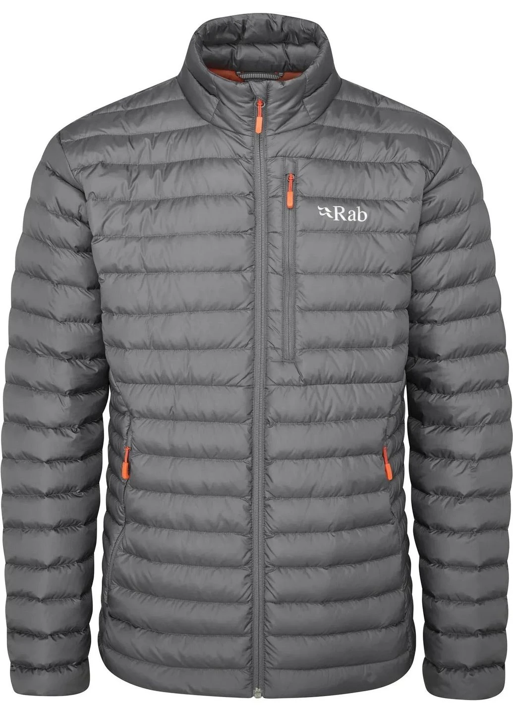Чоловічий легкий пуховик Microlight Jacket, Graphene, ML Rab (374854636)