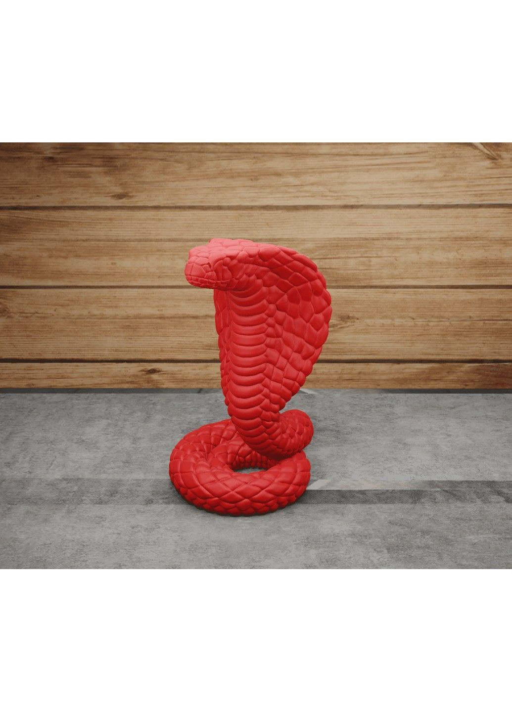 Фигурка статуэтка Змея Кобра. Символ 2025 года ЗаСвіт (369718247)