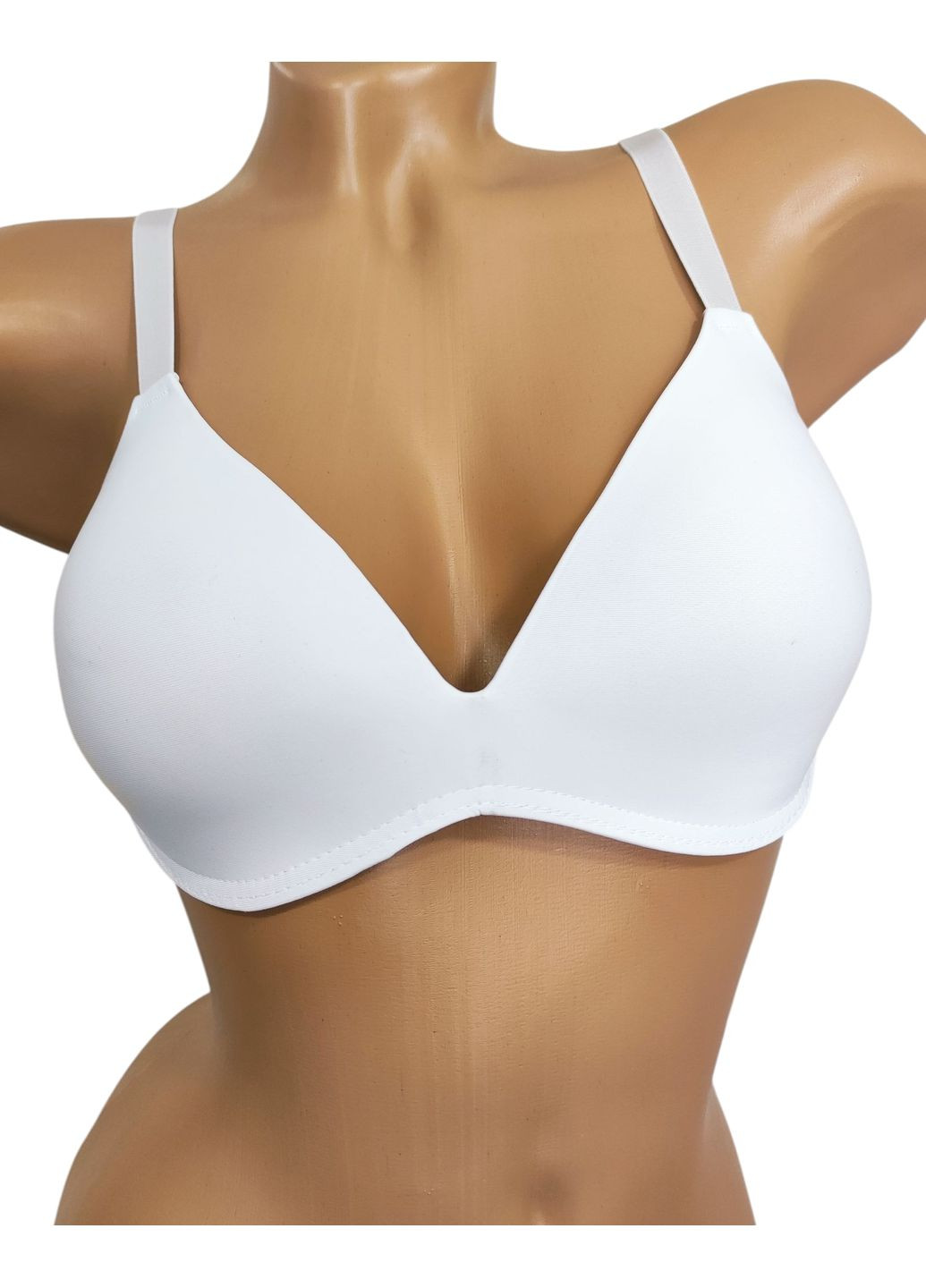Белый корбей бюстгальтер Han без косточек