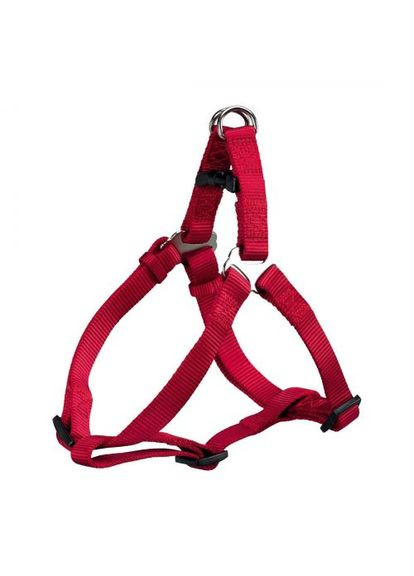 Шлейпетля для собак Premium М 50-65см/20мм нейлонова, червона Trixie (292395345)