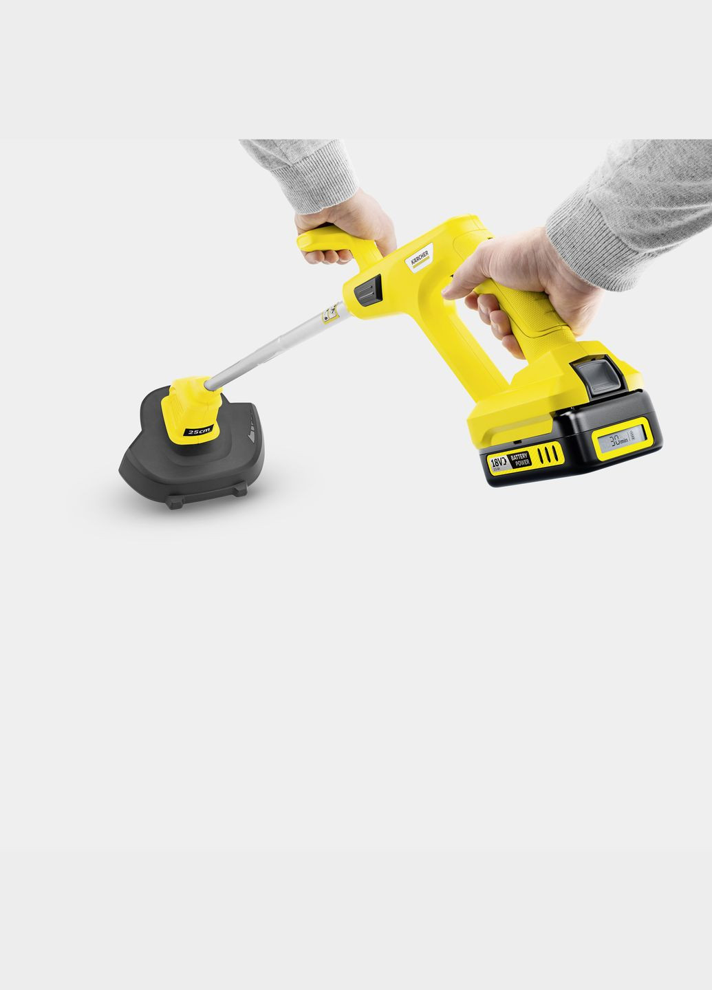 Тример садовий акумуляторний LTR 18-25 Battery 18В 25см 1.6кг (без АКБ та ЗП) KARCHER (315719433)