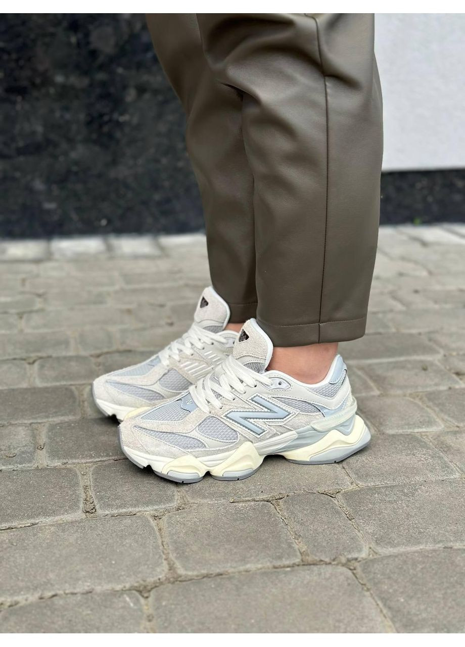 Сірі Осінні кросівки чоловічі new balance 9060 joe freshgoods inside voices sea salt mindful grey нью беланс 9060 No Brand