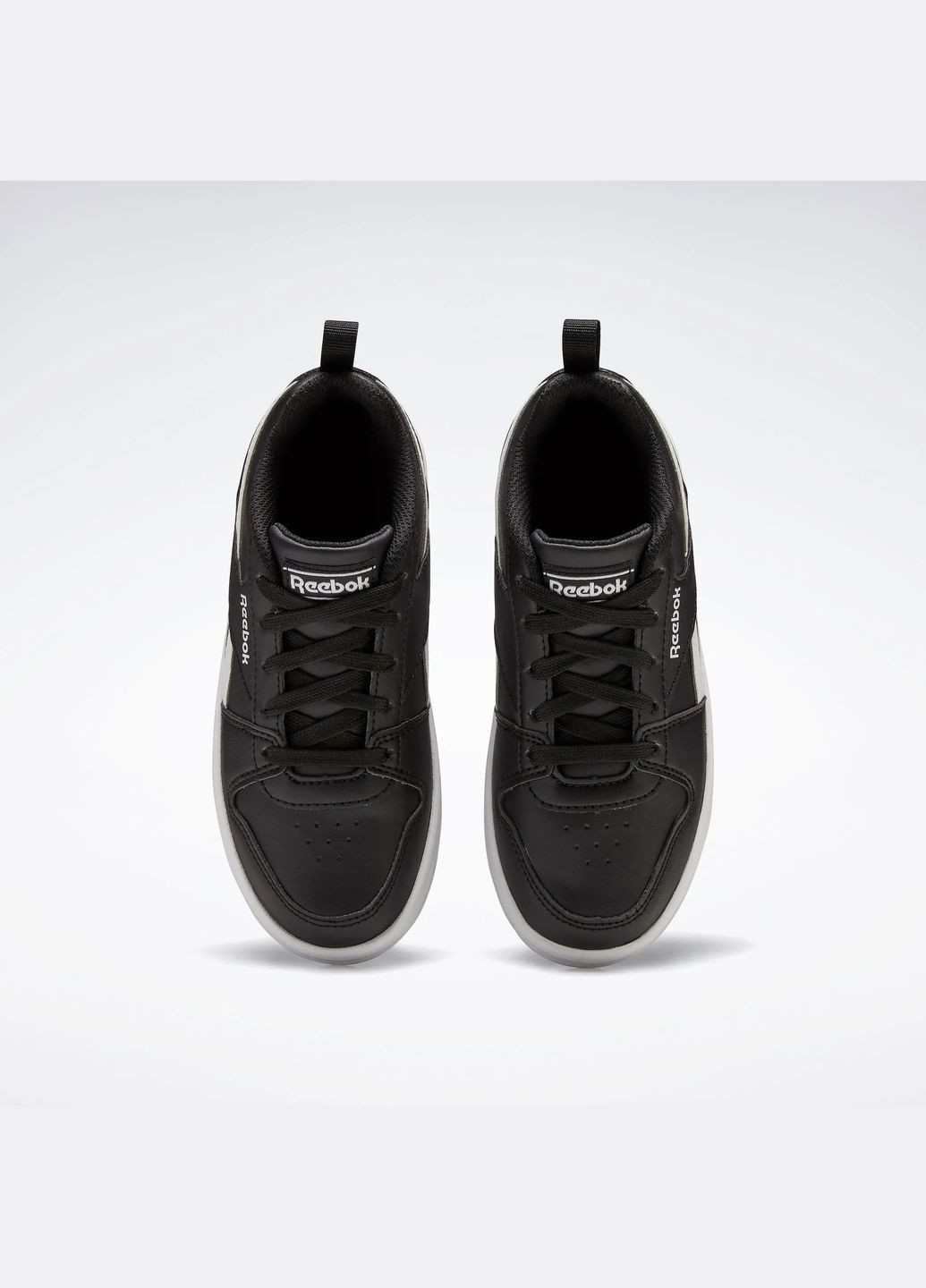 Черные всесезон кроссовки royal prime 2 black white white Reebok