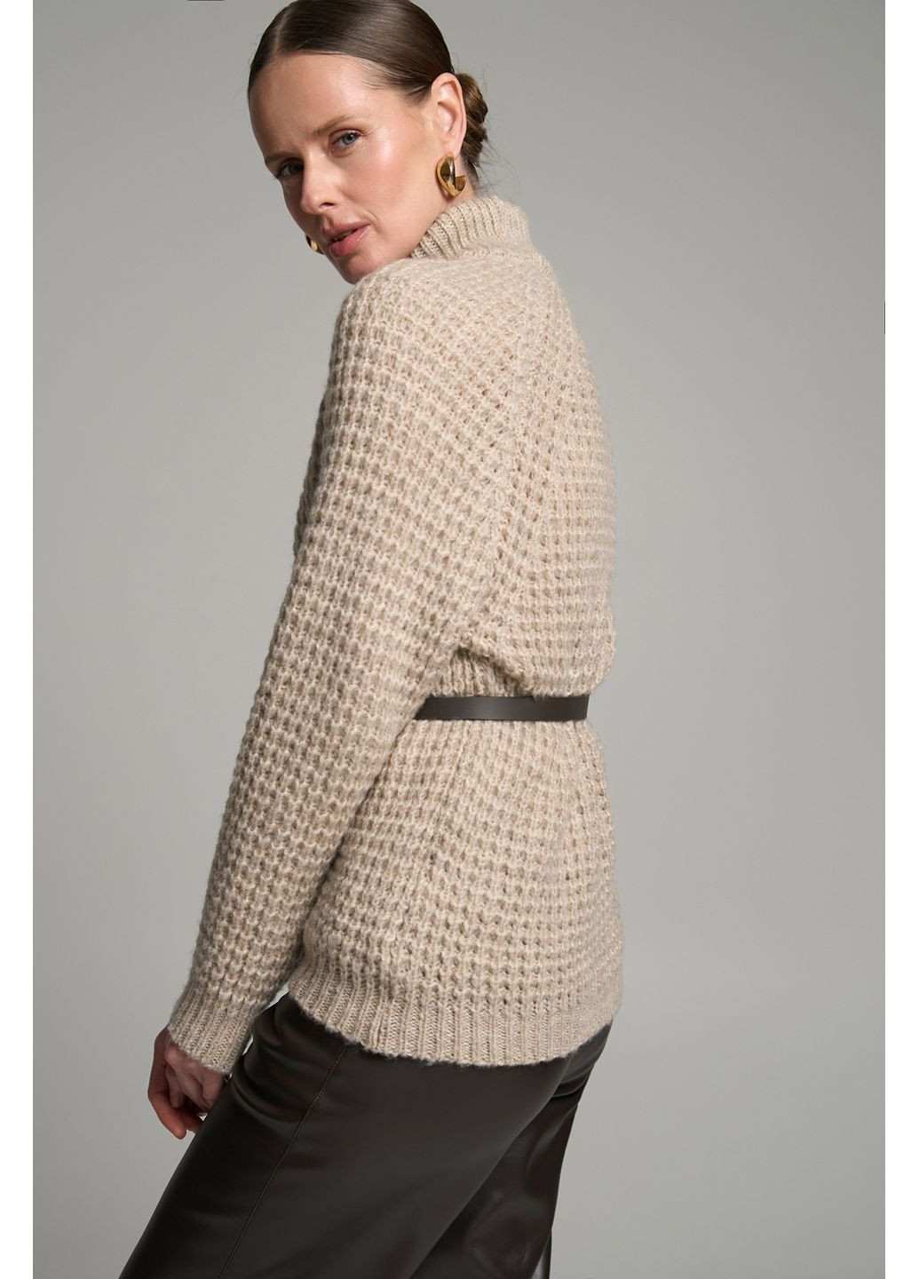 Комбінований светр 2878 Triko Bakh