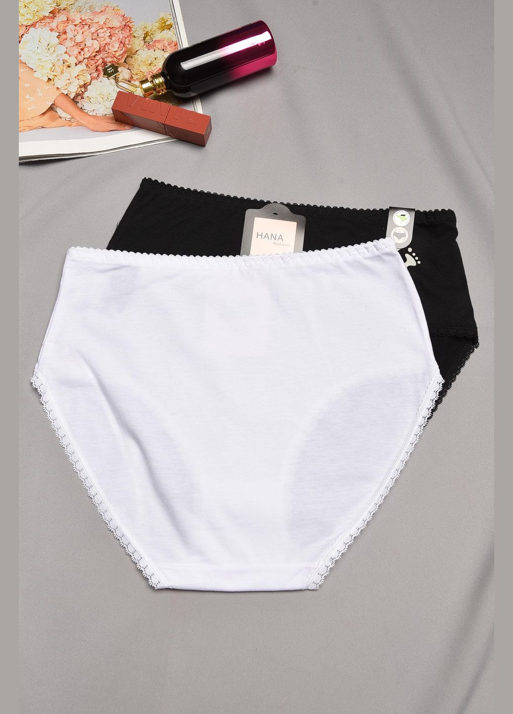 Набір жіночих трусів напівбатальних 2 штуки Let's Shop (314952722)