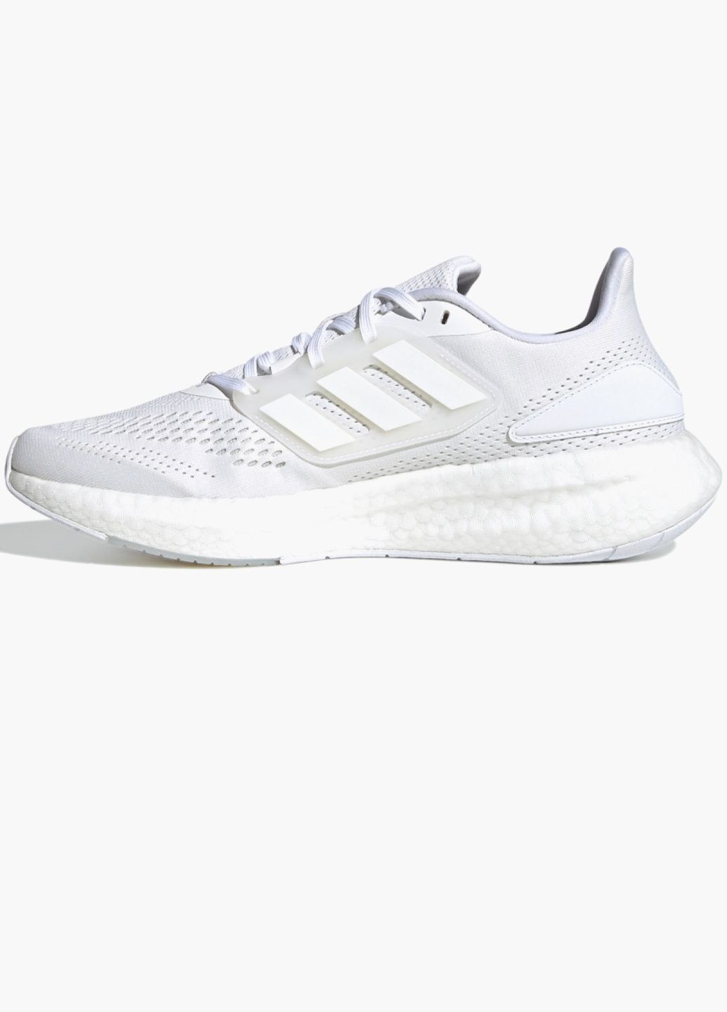 Білі Осінні кросівки чоловічі pureboost 22 running shoes white gy4705 adidas
