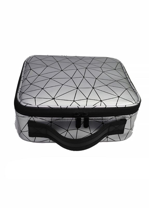 Органайзер косметичка ZY-0122 Silver для хранения косметики компактный бьюти бокс 2шт MIRRAND (352011410)