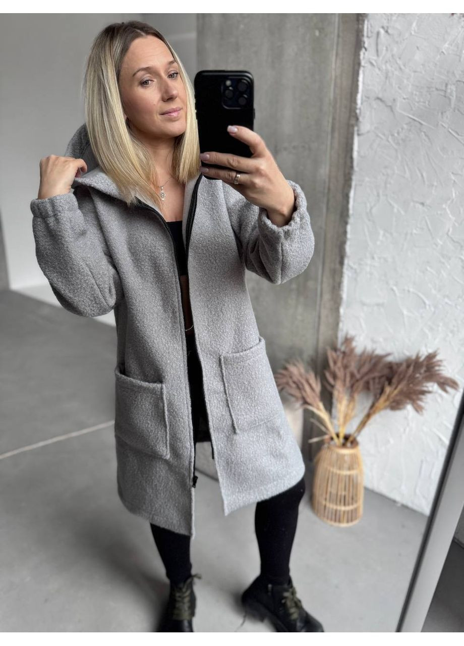 💐Кардиган з капюшоном на блискавці без підкладки 💐 No Brand (356078109)