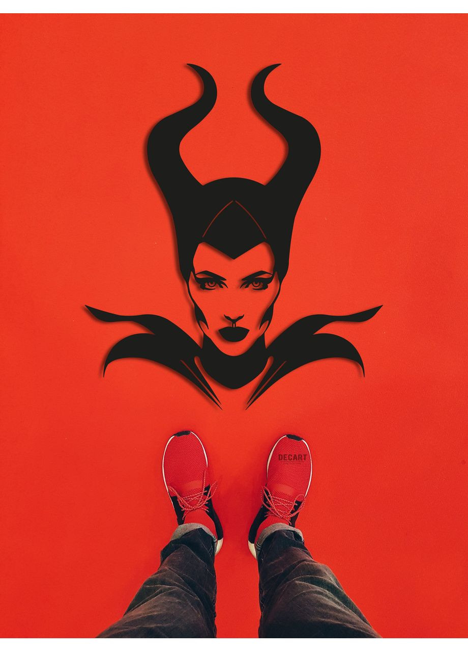 Дерев'яне панно Maleficent 30х26 см Decart (360609375)