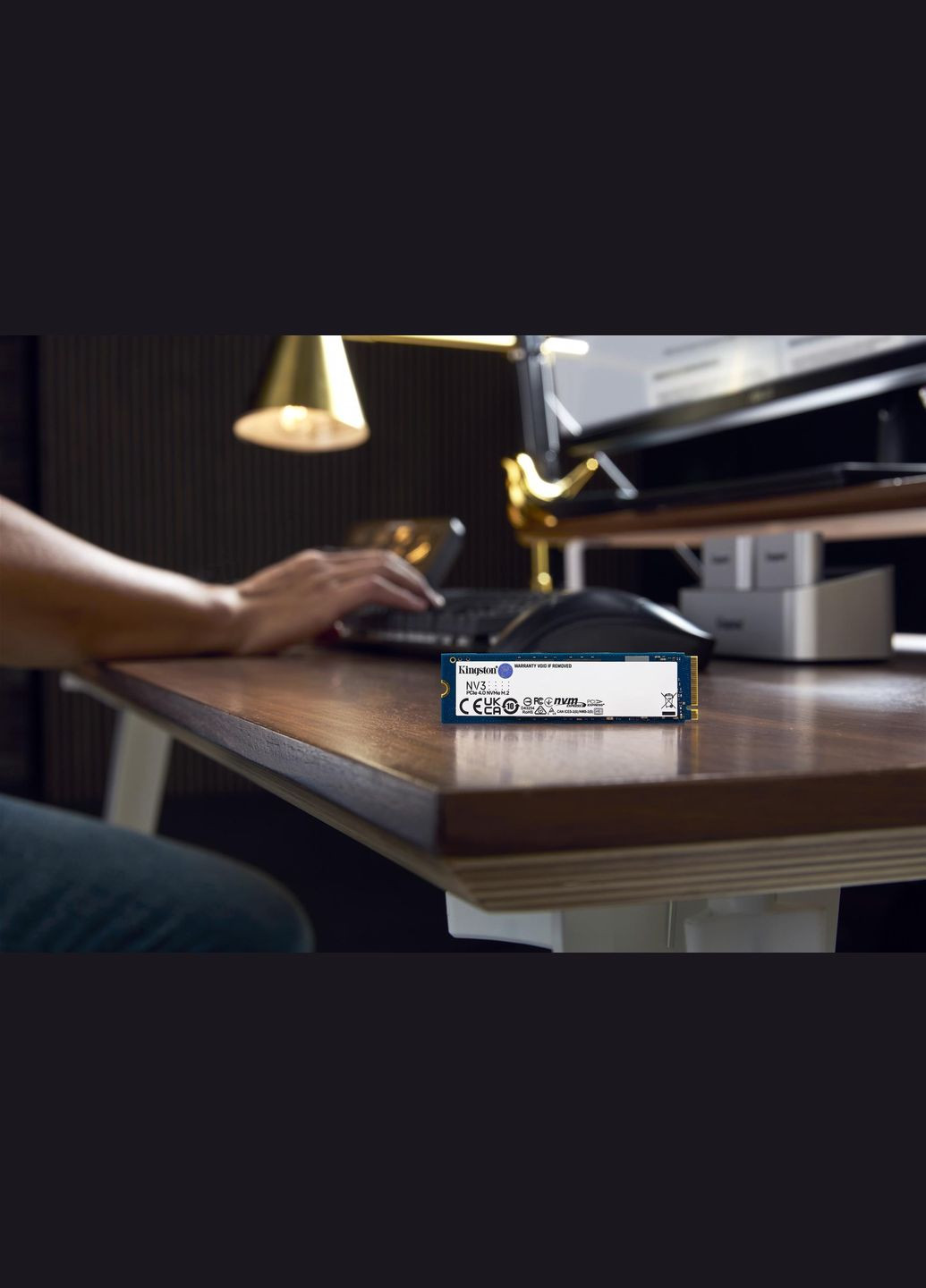 Накопичувач SSD 1TB M.2 NVMe NV3 M.2 2280 PCIe Gen4.0 x4 (SNV3S/1000G) Kingston (336957274)