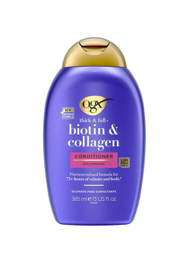 Кондиционер для волос Biotin&Collagen, для лишенного объема и тонких волос, с коллагеном, 385 мл OGX 22796976710 (328397975)