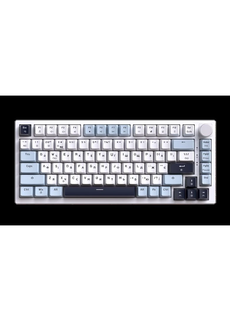 Дротова механічна клавіатура MK160 V2 Warden QLAB Sakura White (MK160-V2-BL-QS) GAMEPRO (398367535)