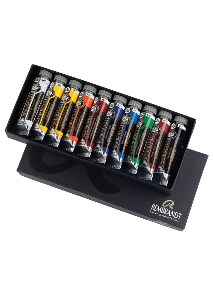 Набір олійних фарб 10x15мл картонна коробка Royal Talens Rembrandt (362578143)