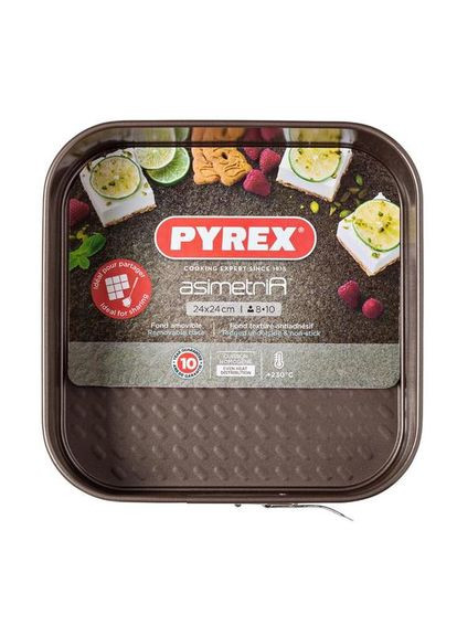 Форма Asimetria 24 x 24 см квадратная (AS24BS0/7644) Pyrex (316455779)