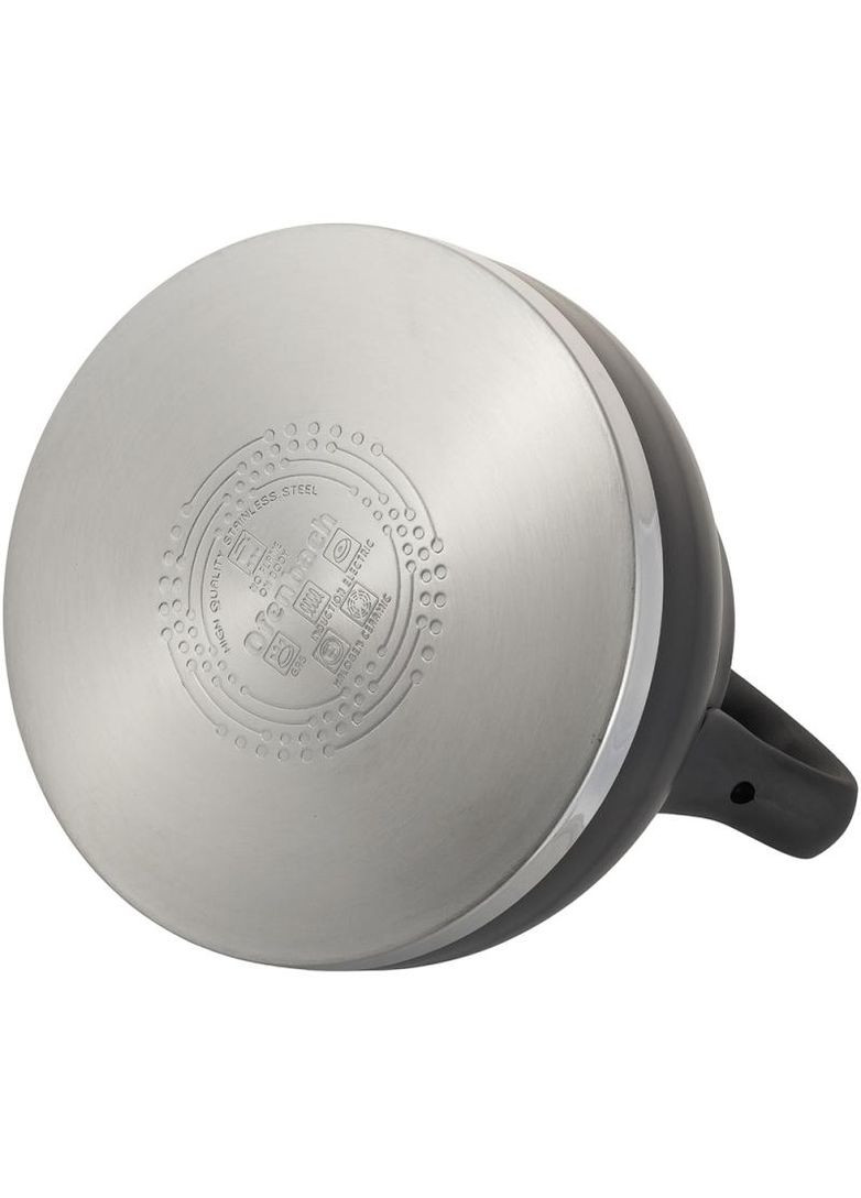 Чайник Black 2.7л із нержавіючої сталі зі свистком для кухні та будинку електрочайник з кришкою Ofenbach (368979925)