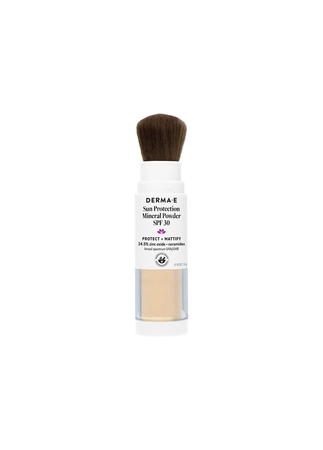 Оновлена сонцезахисна пудра на мінеральній основі SPF30 Sun Protection Mineral Powder SPF 30 Derma E (395728256)